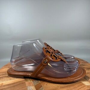 Tory Burch Brown Leather Sandals